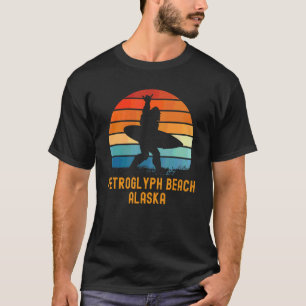 T-shirt Petroglyph Beach Alaska Sasquatch Souvenir 1