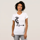T-shirt Petroglyphes Silhouette Kokopelli (Devant entier)