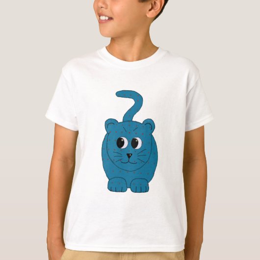 T-shirt Petrolkatze (Devant)