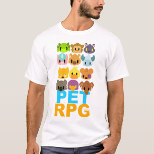 T-shirt PetRPG - collage d'animal familier