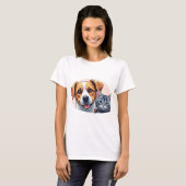 T-shirt pets and dog (Devant entier)