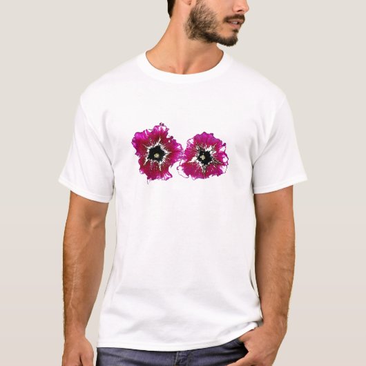 T-shirt Petunias d'été (Devant)