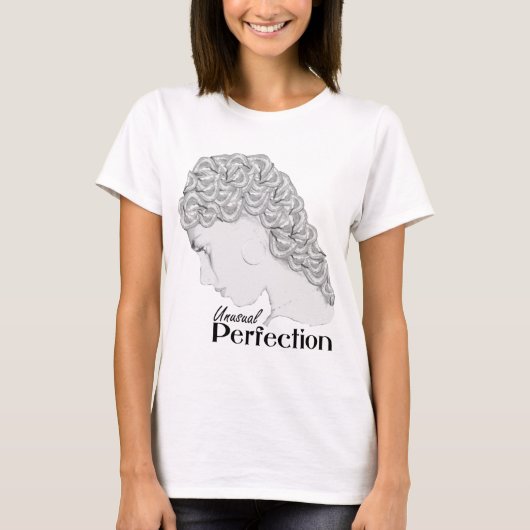 T-shirt peu commun de perfection - cheveux de (Devant)