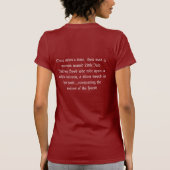T-shirt Peu de capuchon rouge (Dos)