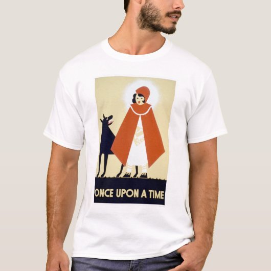 T-shirt Peu de capuchon rouge WPA 1937 (Devant)