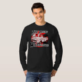 T-shirt Peu de chariot rouge (Devant entier)