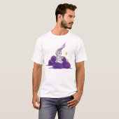 T-shirt Peu de chemise de lapin (Devant entier)