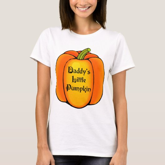 T-shirt Peu de citrouille du papa (Devant)