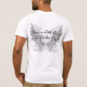 T-shirt Peu de peu d'un diable dans cet ange #1a (Dos)