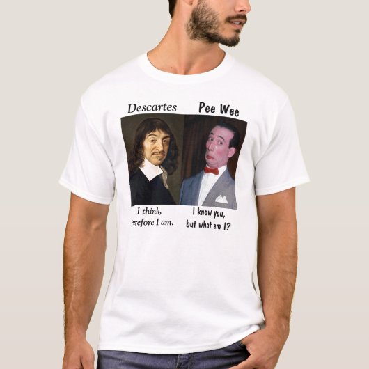 T-shirt Peu de pipi de Rene "n" sur l'existence (Devant)