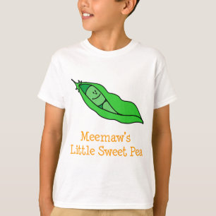 T-shirt Peu de pois doux de Meemaw