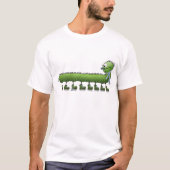 T-shirt Peu de problème (vert) (Devant)
