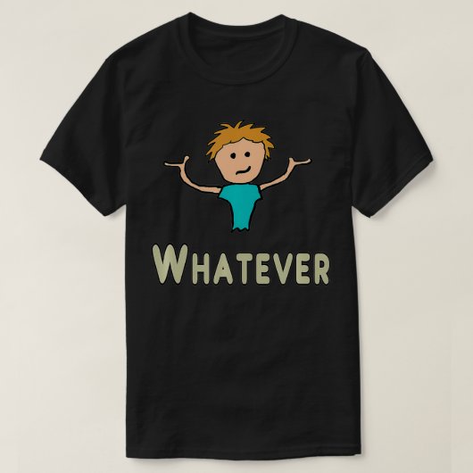 T-shirt Peu importe (Design devant)