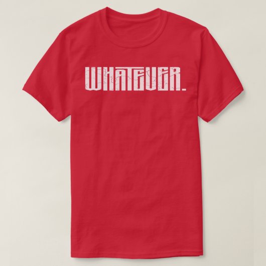 T-shirt Peu importe (Design devant)
