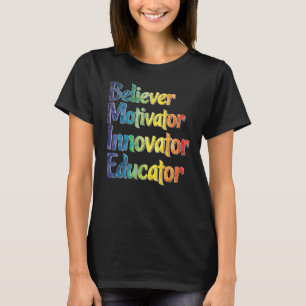 T-shirt Peu importe l'innovateur Educator Teacher Wome