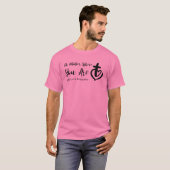 T-shirt Peu importe où vous êtes l’amour de Dieu est parto (Devant entier)