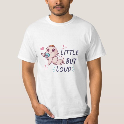 T-shirt Peu mais bruyant (Devant)