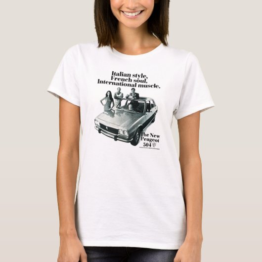 T-SHIRT PEUGEOT 504348 (Devant)