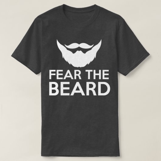 T-shirt Peur à la barbe 44 (Design devant)
