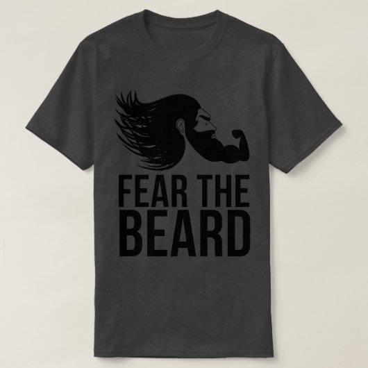 T-shirt Peur à la barbe 57 (Design devant)