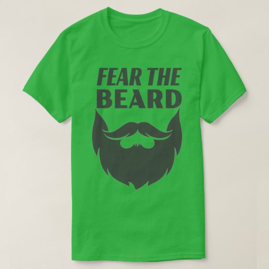 T-shirt Peur de la barbe 9 (Design devant)