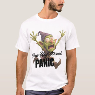 T-shirt Peur Panique Pure et Non Filtrée
