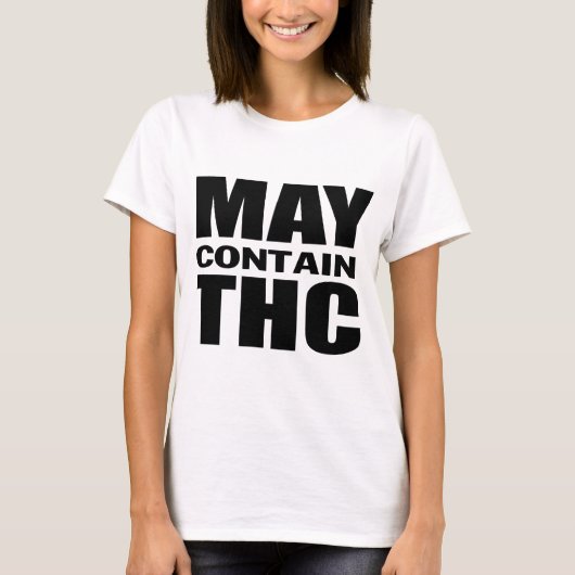 T-shirt peut contenir thc (Devant)