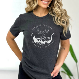 T-shirt Peut-Être Avez-Vous Été Créé Esther Christian T-Sh