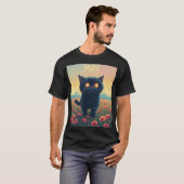 T-shirt Peut-être Dreamwalk – Géant Chat dans le champ de (Devant entier)