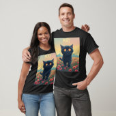 T-shirt Peut-être Dreamwalk – Géant Chat dans le champ de (Unisexe)