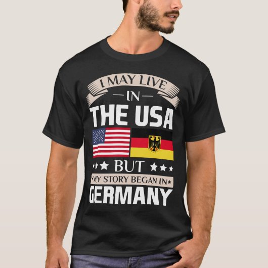 T-shirt Peut vivre dans l'histoire des Etats-Unis a (Devant)