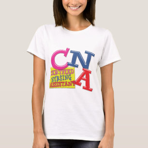 T-SHIRT PEUVENT ASSISTANT LES SOINS CERTIFIÉ PAR LETTRES