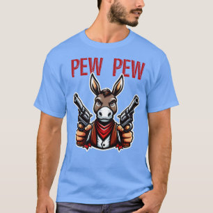 T-shirt Pew à âne