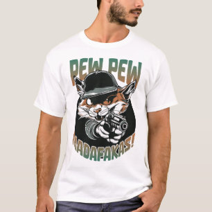 T-shirt Pew Pew Madafakas