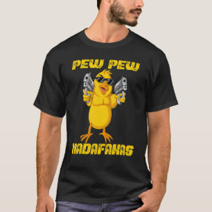 T-shirt Pew Pew Madafakas Crazy Chick