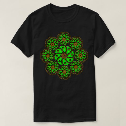 T-shirt Peyote Cactus Plante psychédélique des dieux (Design devant)
