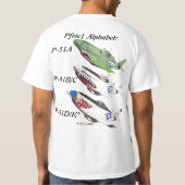 T-shirt pfive1-alphabet (Dos)