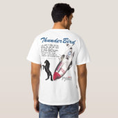 T-shirt Pfive1 P-51B Thunderbird (Dos entier)