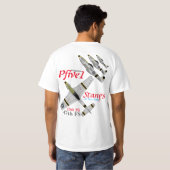 T-shirt Pfive1 Stangs de FS d'Iwo Jima quarante-septième (Dos entier)