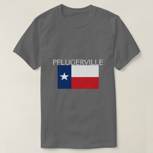 T-shirt Pflugerville, Texas (Design devant)