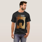 T-shirt PH D Babe PhD Doctorate Student Graduation Black A (Devant entier)