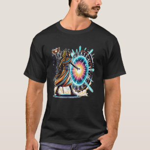 T-shirt Pharaoh Time Traveler Egypt Graphisme artistique V