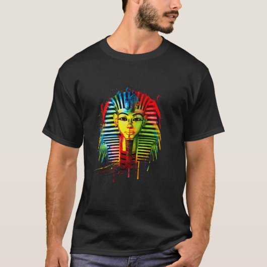 T-shirt Pharaon aquarelle (Devant)