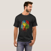 T-shirt Pharaon aquarelle (Devant entier)