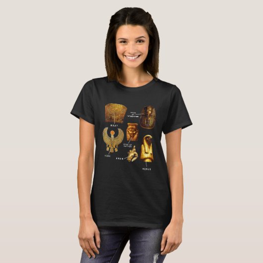 T-shirt Pharaonic chart The Legacy of Pharaonic Egypt Anci (Devant entier)