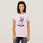 T-shirt phare Bichon Frise (Devant entier)