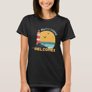 T-shirt Phare D'Accueil De Morris Island Le Phare