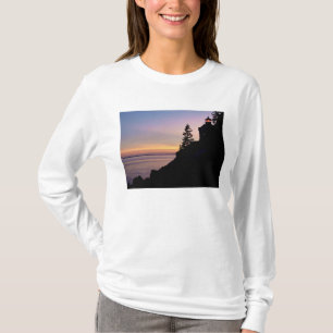 T-shirt Phare de Bass Harbor sur l'île du Mont Désert,