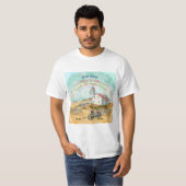 T-shirt Phare de Beach Bike (Devant entier)