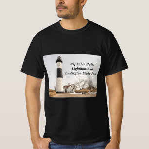 T-shirt Phare de Big Sable Point à Ludington